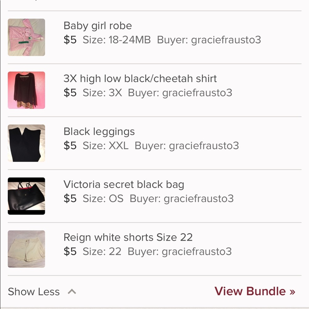 Grace’s bundle deal!